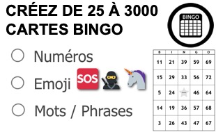 Créez vos cartes personnalisées