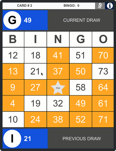 Simulador de Bingo Online
